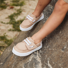 Jesse boat shoe in khaki