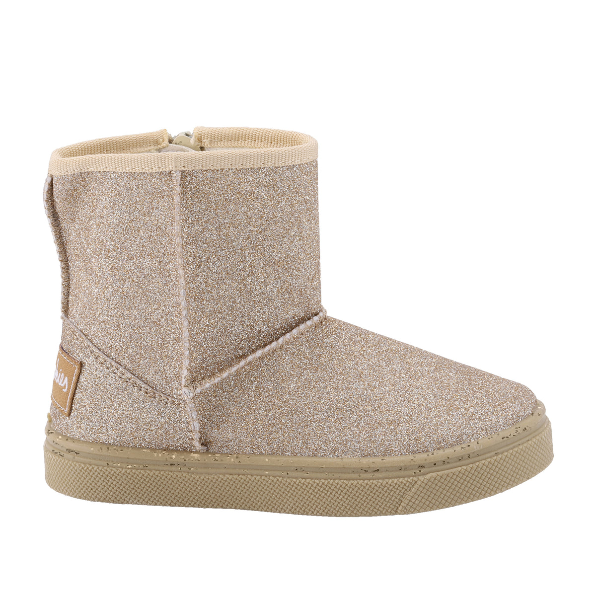 Girls gold glitter on sale boots