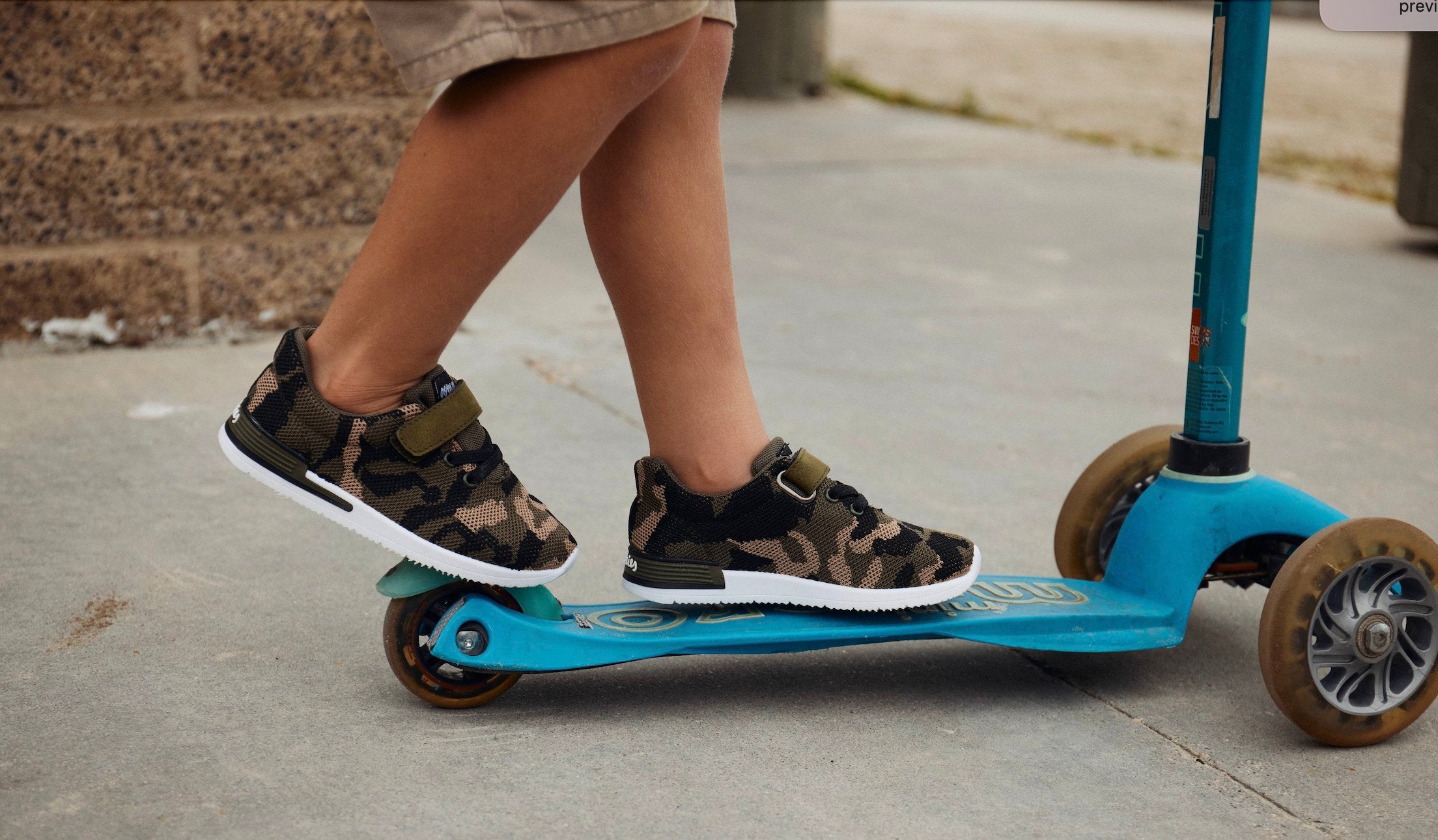 Wynn boys sneaker in camo